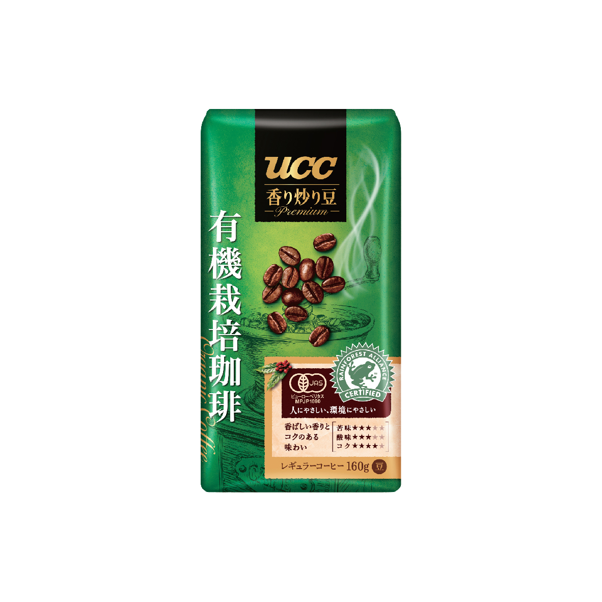 UCC Organic Blend Roasted Coffee Beans
