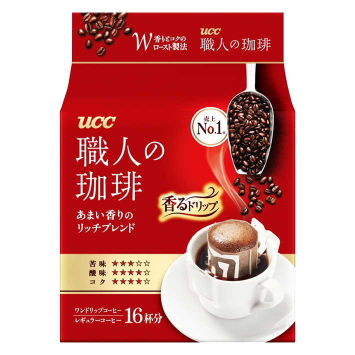 UCC Craftsman’s Coffee Sweet Aroma Drip Coffee