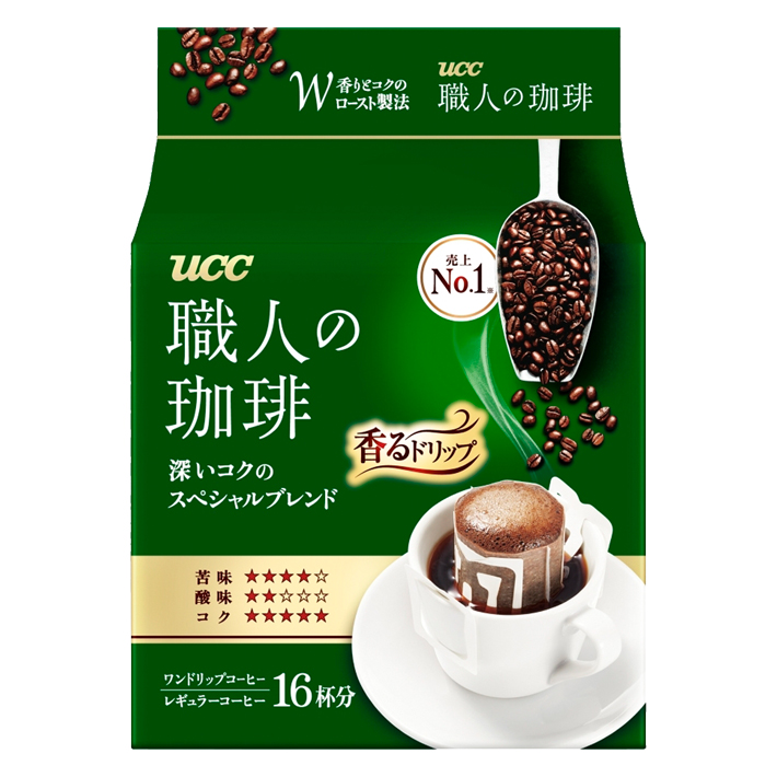 UCC Craftsman’s Coffee Deep Rich Special Drip Coffee