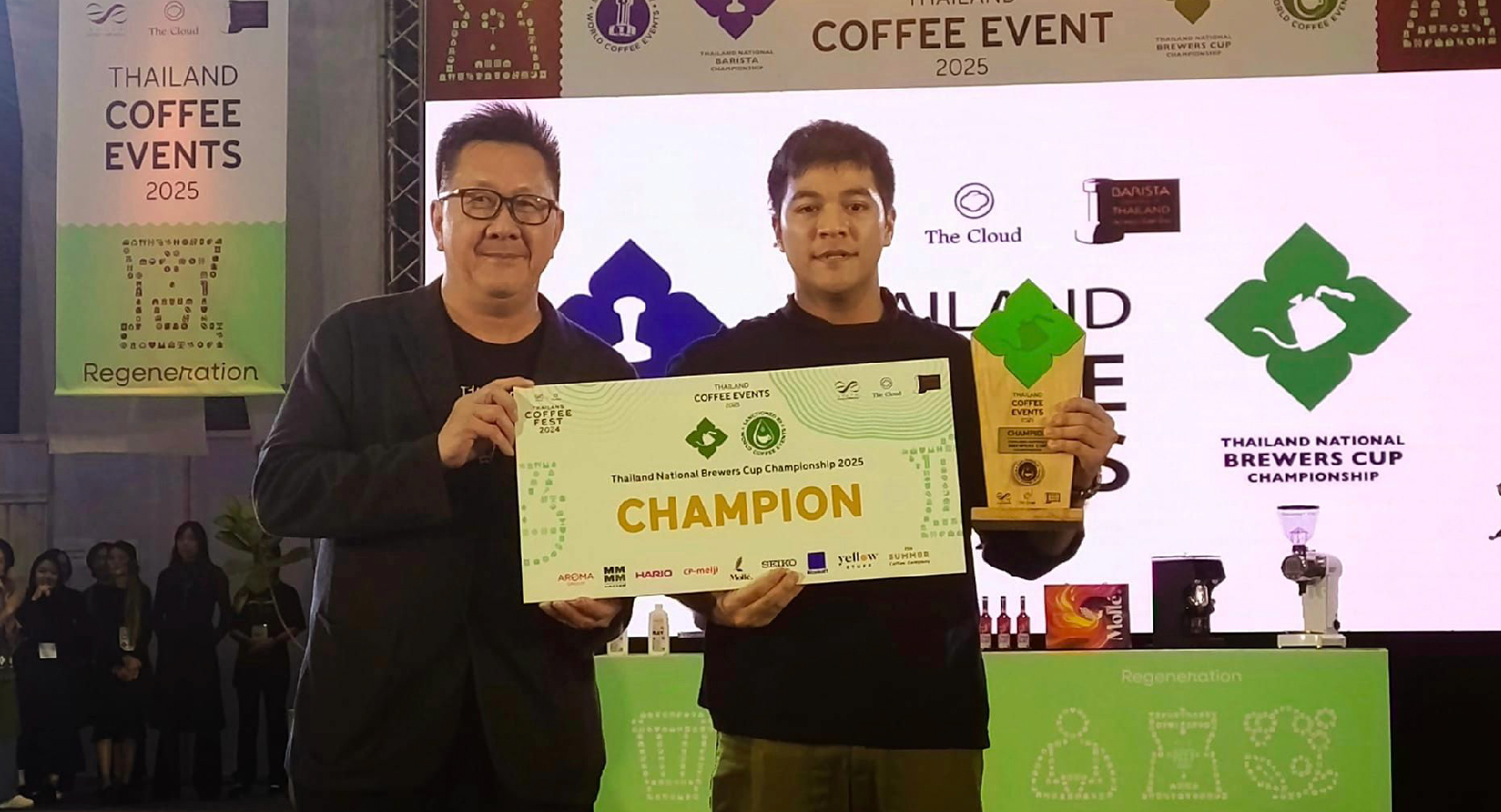 Bomb Kittanai, 2025 Thailand Brewers Cup Champion