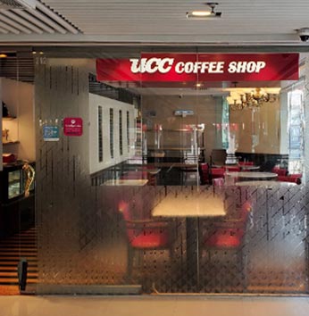 UCC COFFEE SHOP HONGKONG <br>CAUSEWAY BAY PLAZA 1, CAUSEWAY BAY