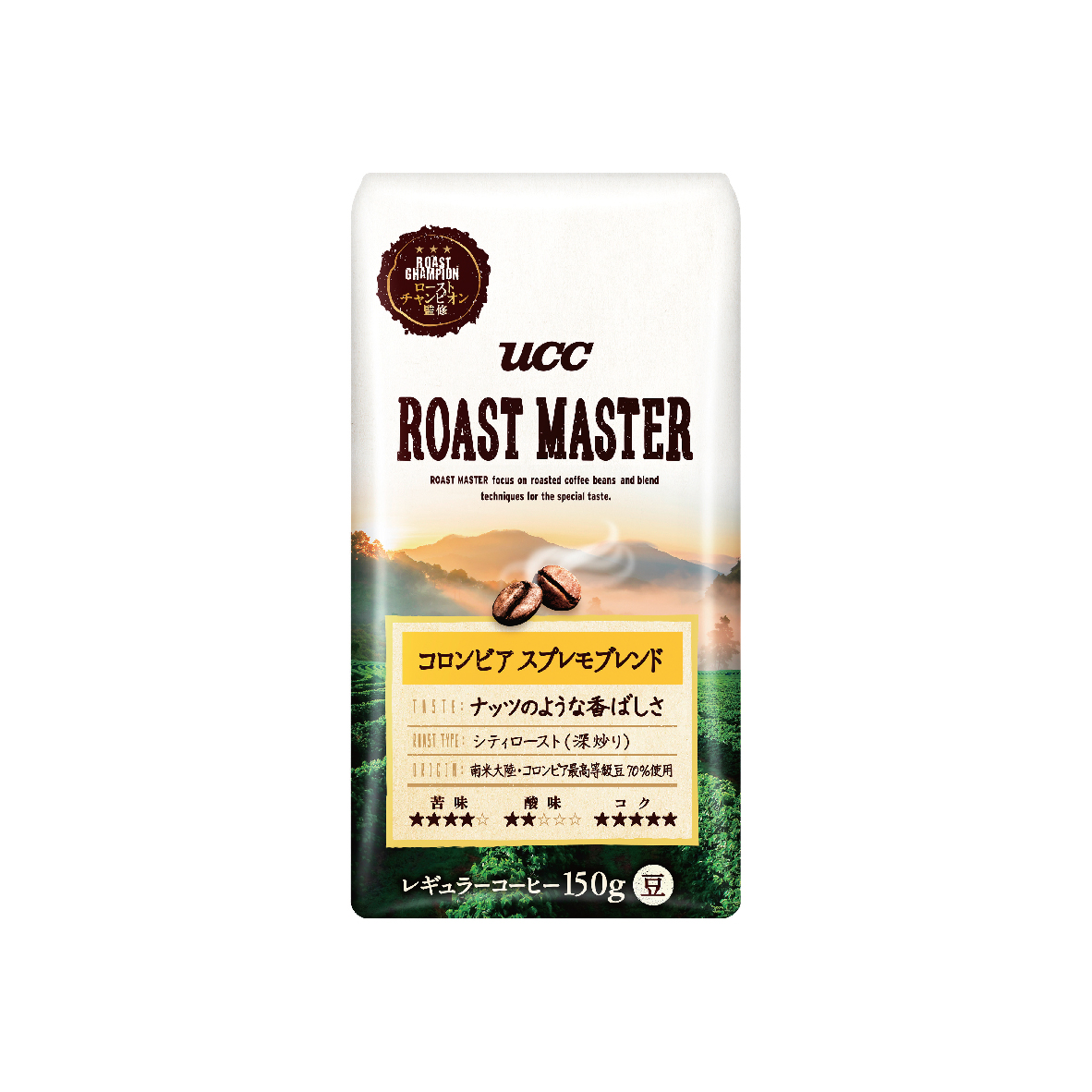 UCC Roast Master Columbia Supremo Coffee Blend Roasted Coffee Beans