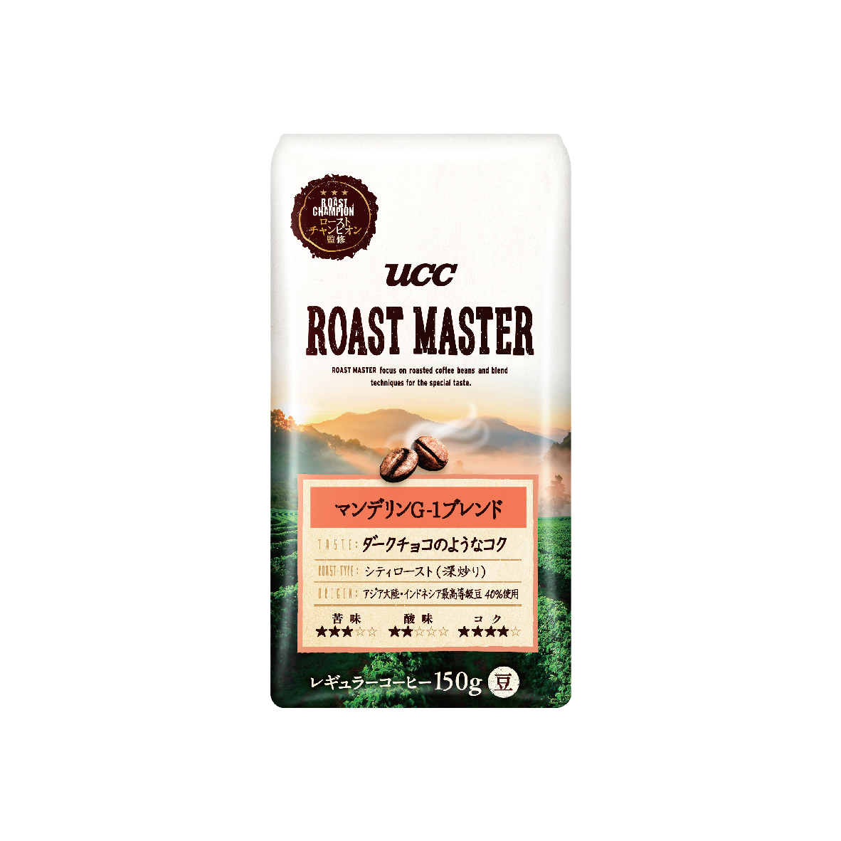 UCC Roast Master Mandolin G-1 Blend Roasted Coffee Beans