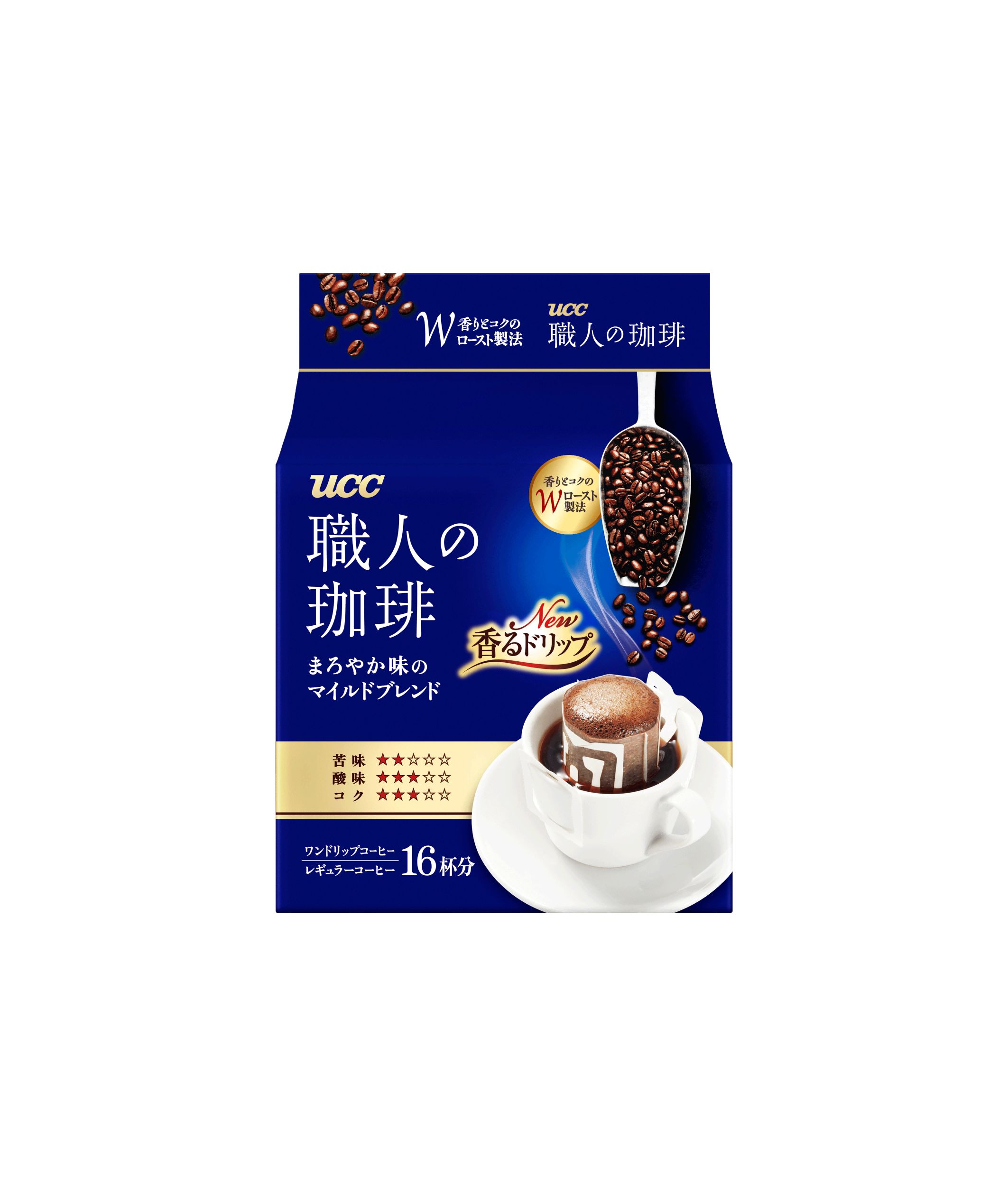UCC滴滤式职人咖啡粉（圆润柔和）