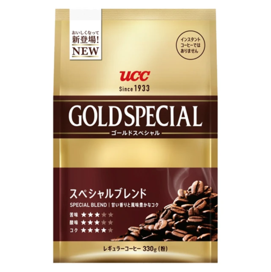 UCC 進口金質精選研磨咖啡粉