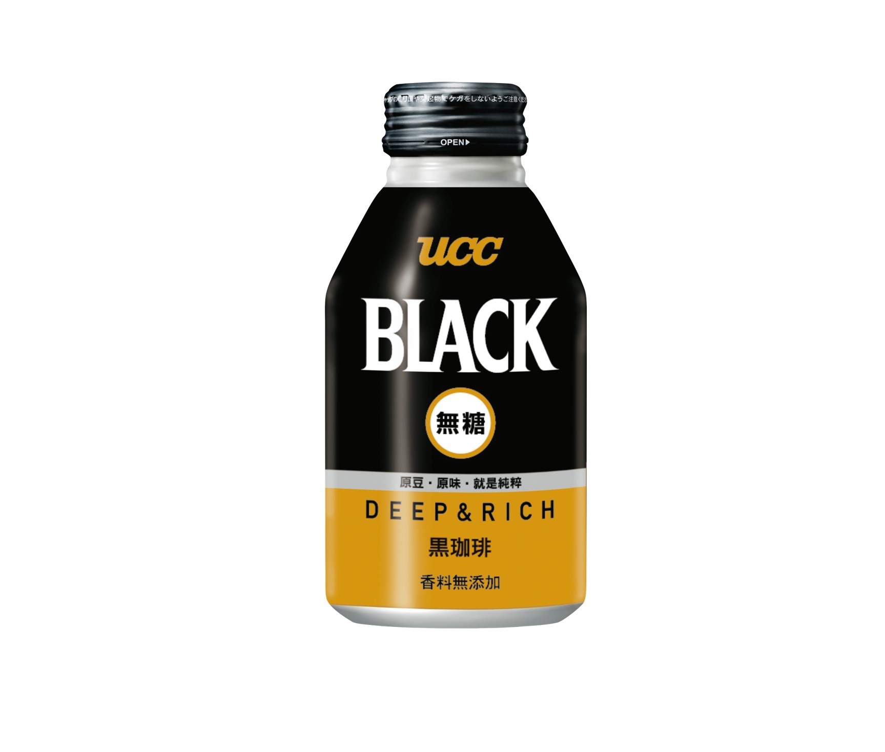UCC Black Unsweetened Bottle