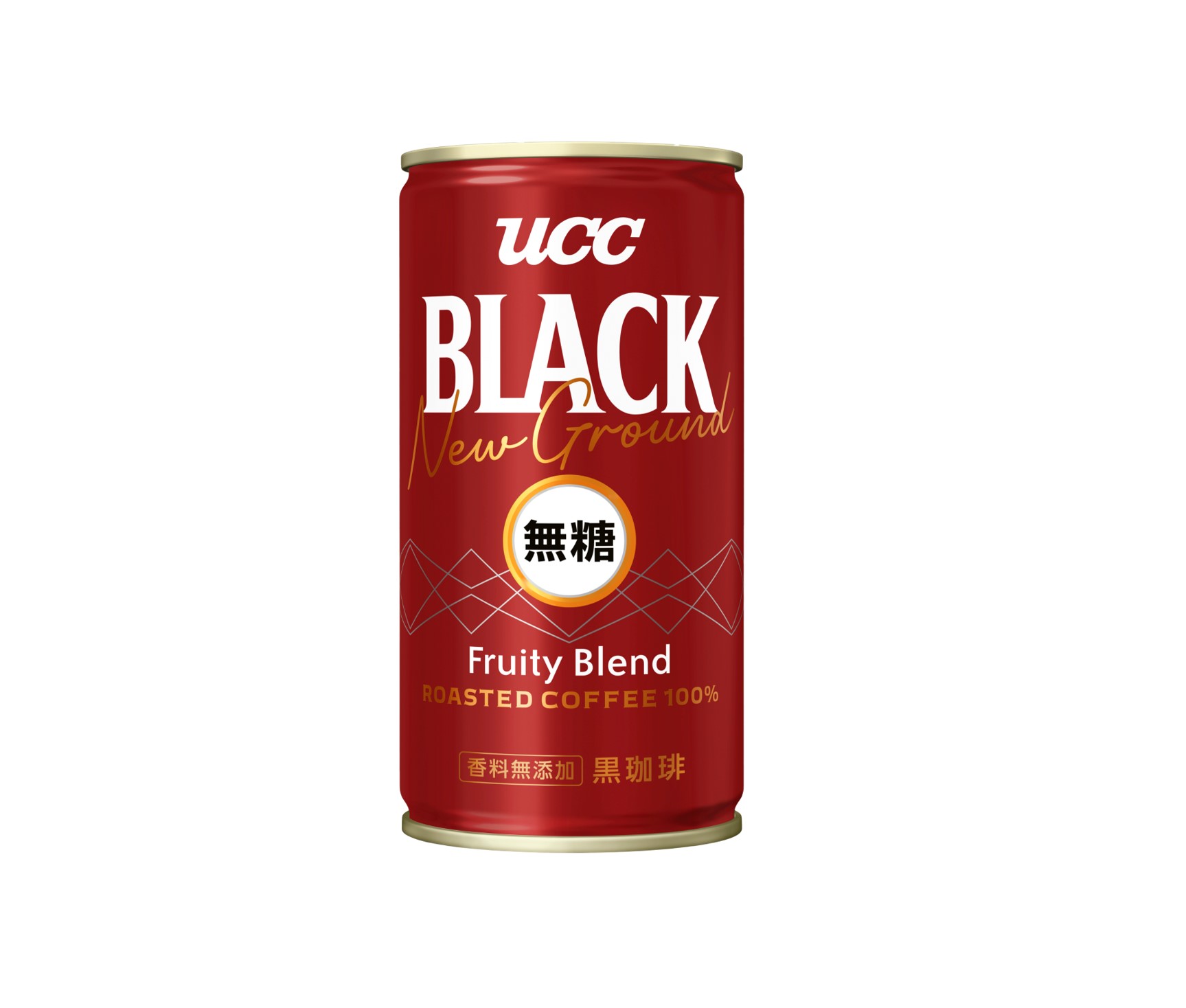 UCC Black Unsweetened Fruity Blend Coffee Can