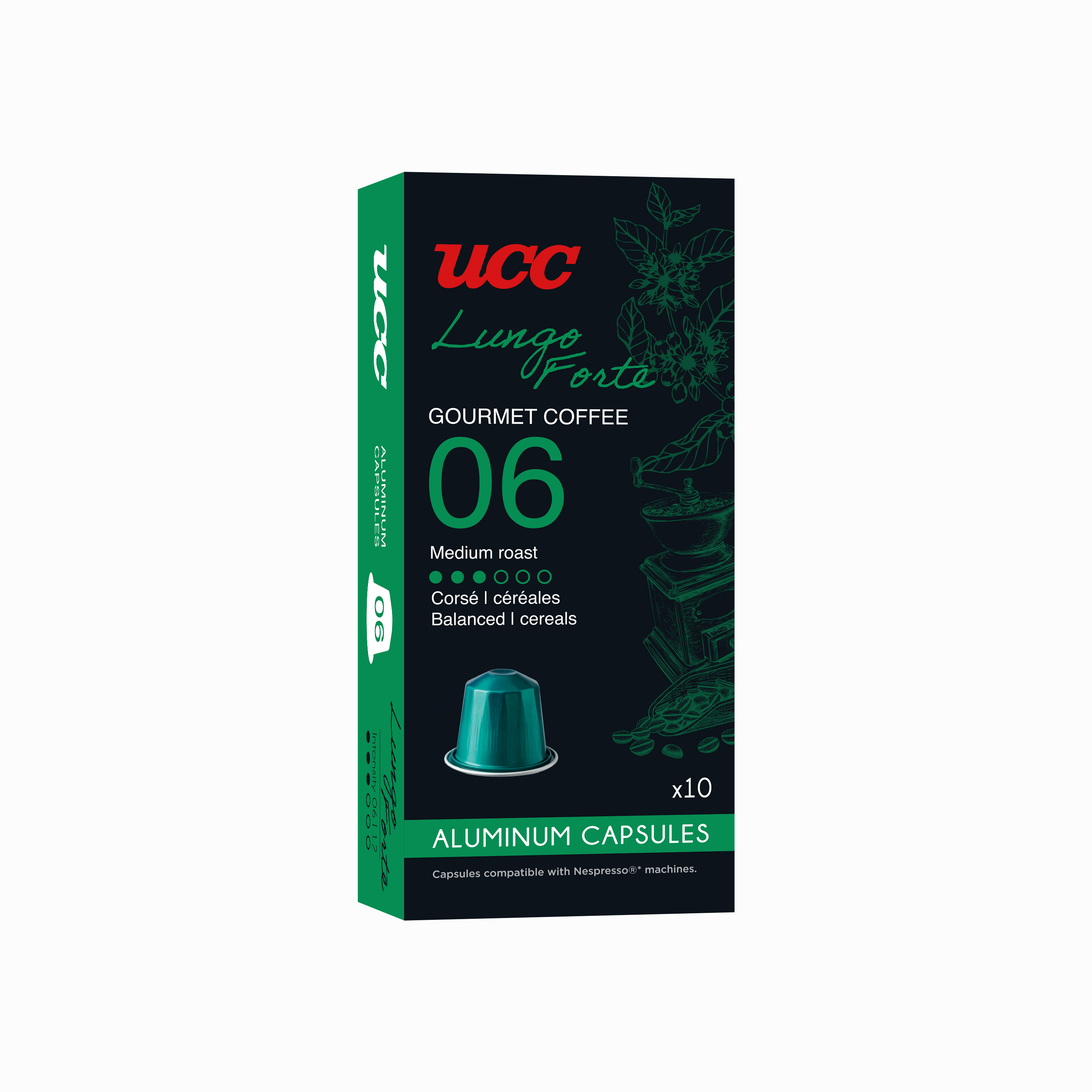 UCC Gourmet Coffee Lungo Forte