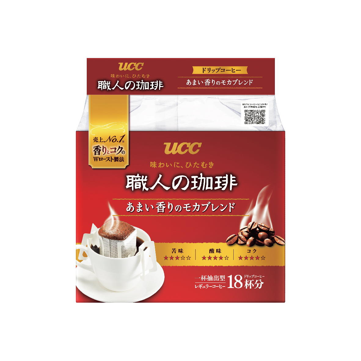 UCC Craftsman’s Coffee Mocha Drip Coffee