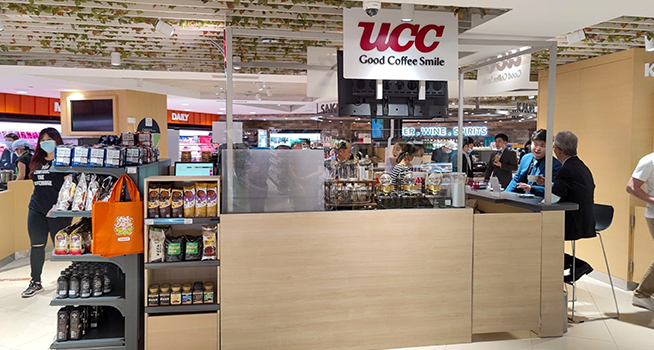 UCC Coffee Counter Grand Opening